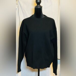 Zara Black Crewneck-M